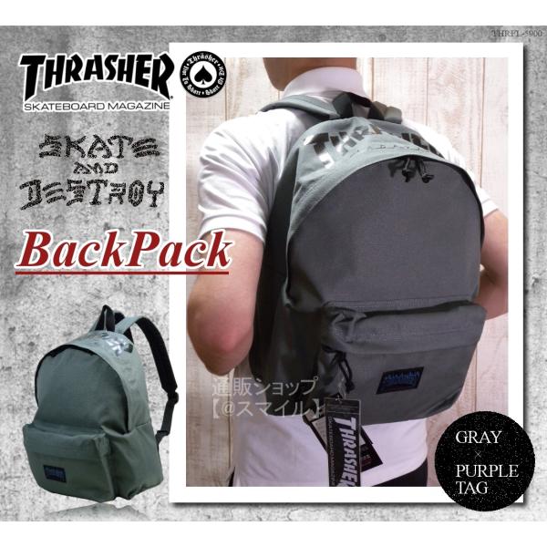 スラッシャー THRASHER バックパック リュック リュックサック ディパック ストリート スケ...