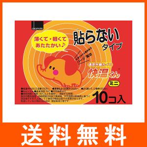 使い捨てカイロ はらないミニ快温くん 10個入｜at-tree