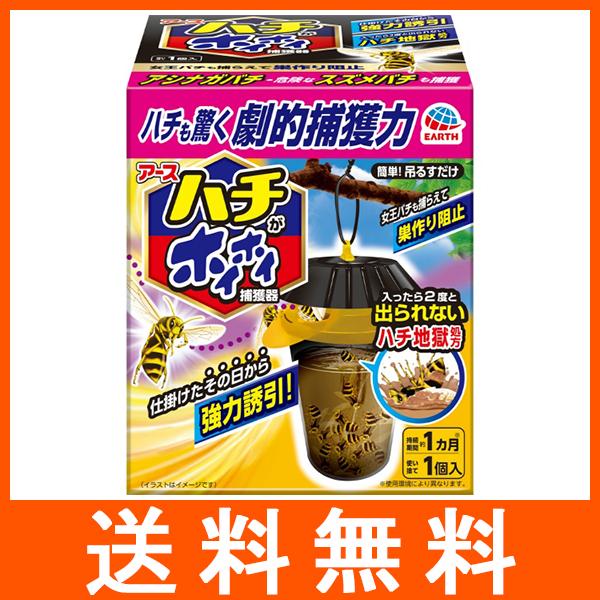 ハチがホイホイ