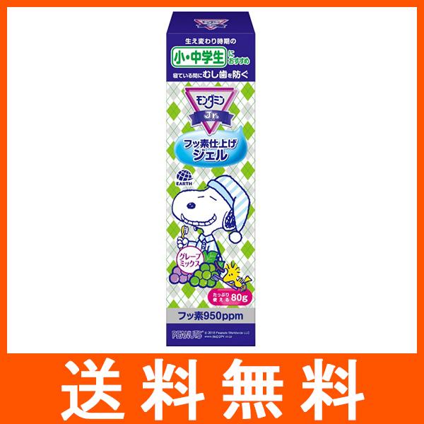 モンダミンJR. フッ素ジェル グレープミックス 80g