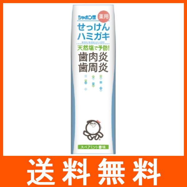 シャボン玉石けん シャボン玉薬用せっけんハミガキ 80g