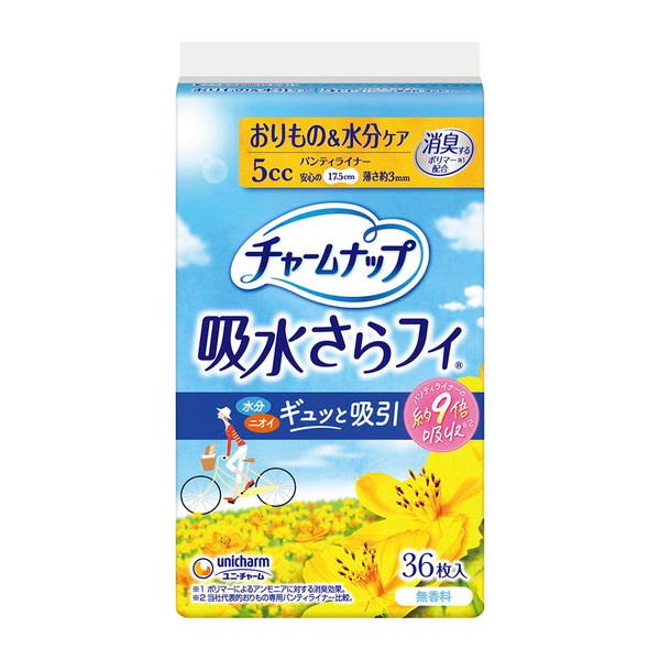 チャームナップ 吸水さらフィ 5cc 微量用 36枚入 ユニ・チャーム