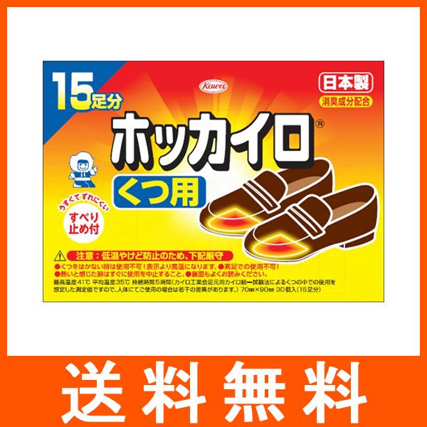 ホッカイロ くつ用 15足分