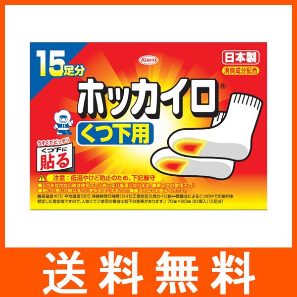 ホッカイロ 靴下用 15足分