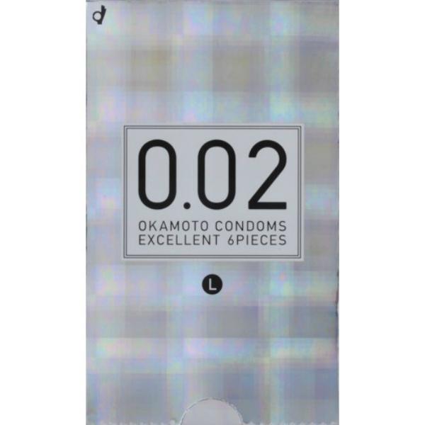 【3点セット】オカモト ゼロツー 002 Lサイズ 6個入