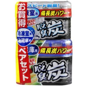 【3点セット】エステー 脱臭炭 ペアセット 冷蔵室用 冷凍室用｜at-tree