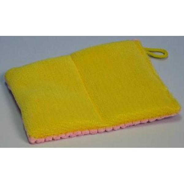 【3点セット】トレピカ お風呂掃除これ1枚 イエロー マイクロファイバー BF823 アイセン工業