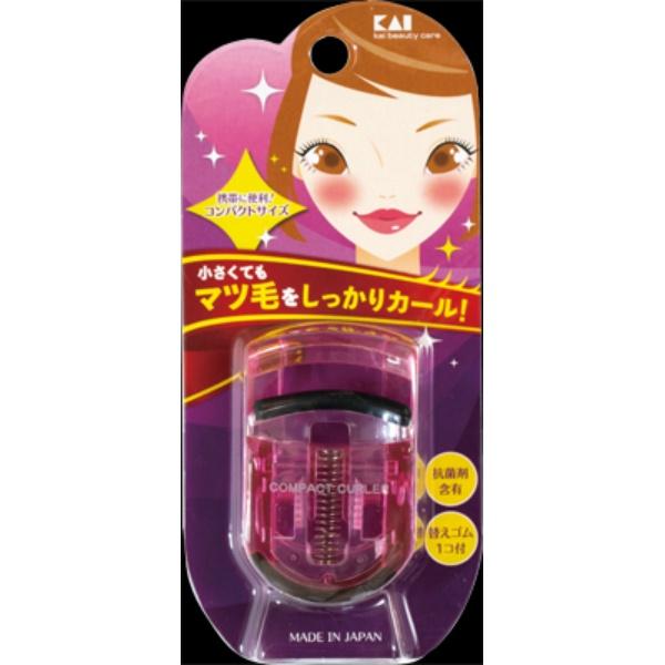 【3点セット】貝印 PCアイラッシュカーラー ピンク