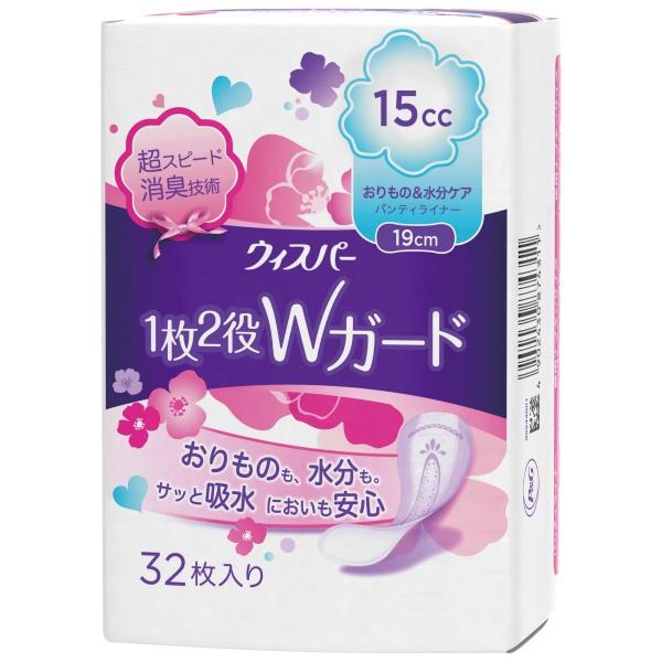 【3点セット】ウィスパー Wガードおりもの&amp;水分ケア15cc32