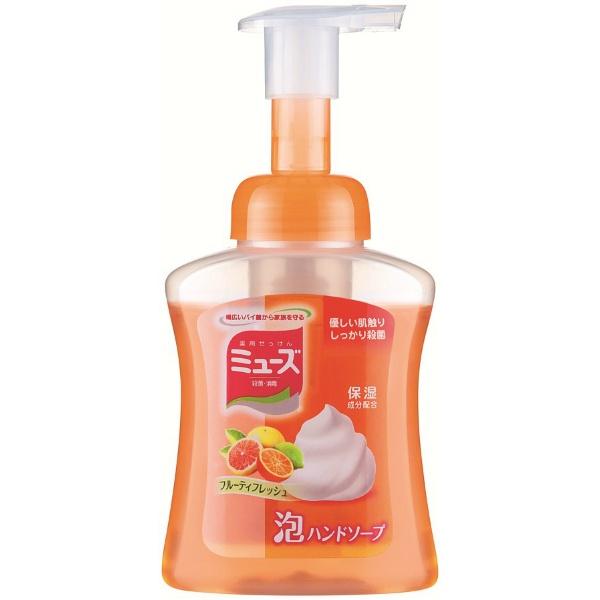 【3点セット】ミューズ 泡ハンドソープ フルーティーフレッシュ 本体 250ml
