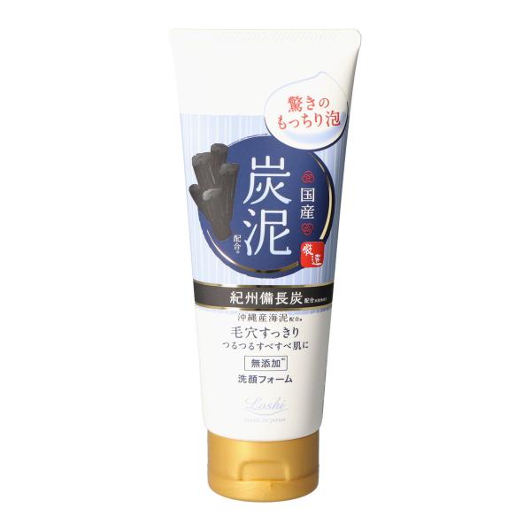 【3点セット】ロッシ モイストエイド ホイップ洗顔 炭泥 120g