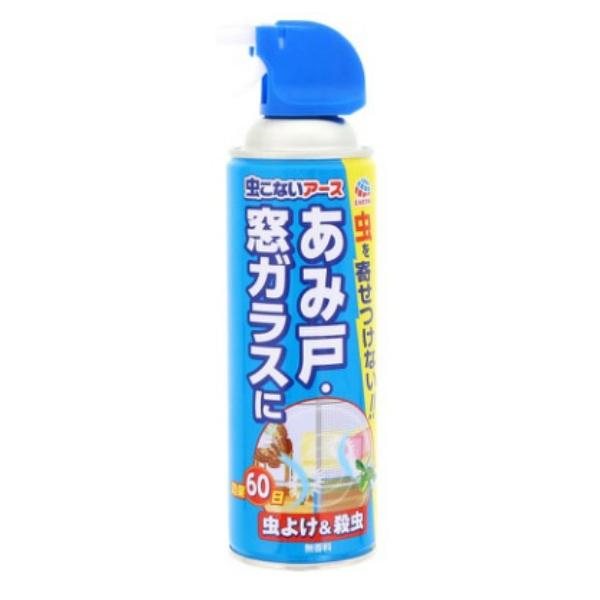 虫こないアース あみ戸 窓ガラスに 450ml エアゾール 虫よけ アース製薬