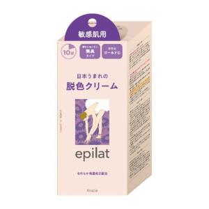 クラシエ エピラット 脱色クリーム 敏感肌用 110g　本体　医薬部外品（4901417840448）｜アットツリーヤフー店