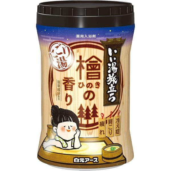 いい湯旅立ち にごり湯 ひのきの香り 660g