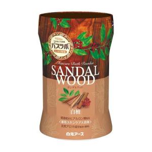 白元アース HERSバスラボ ボトル サンダルウッドの香り 白檀 540g 薬用 スキンケア 入浴剤