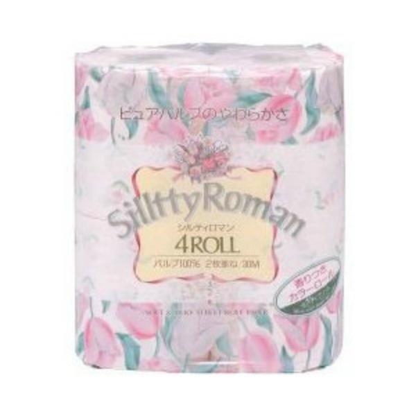 トイレットペーパー シルティロマン 4ロール