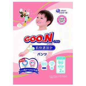 大王製紙 エリエール グーンプラス 肌快適設計 BIGサイズ 2枚入