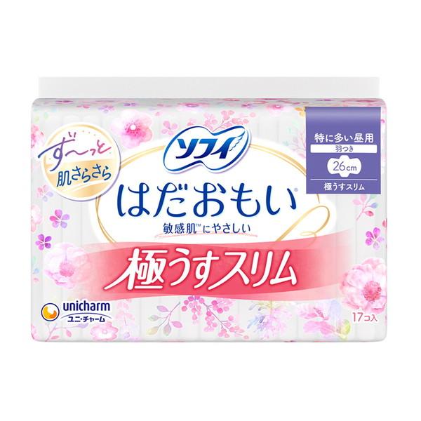 ソフィ はだおもい 極うすスリム260 羽つき 17枚入
