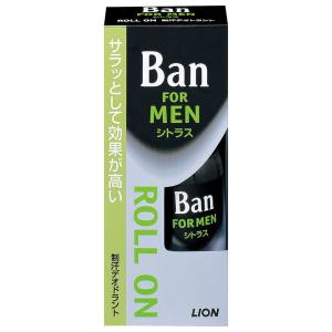 50個Ban デオドラントロールオン 30ml 医薬部外品】Ban（バン） 男性用 ロールオン シトラス 30ml : くすりの
