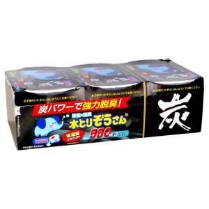 オカモト 炭 水とりぞうさん 550ml×3個パック