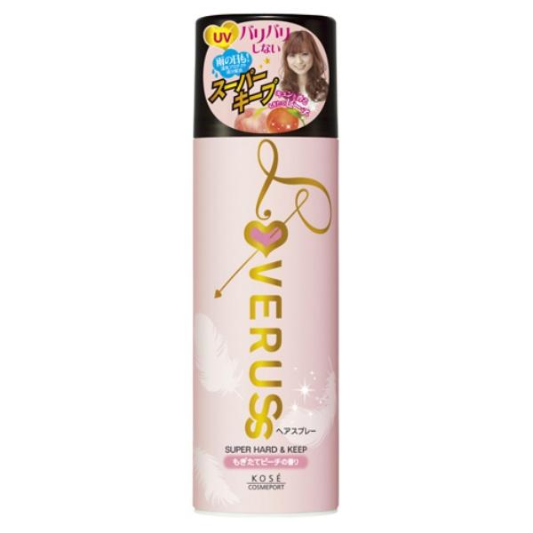 ラブラス パワフルホールド ヘアスプレー もぎたてピーチの香り 330g