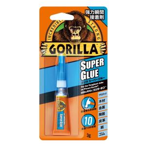 呉工業 KURE ゴリラ スーパーグルー 3g 強力瞬間接着剤