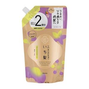 (2個セット・送料無料)いち髪 ダメージリペア & カラーケア シャンプー 詰替用 2回分 640mL