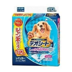 ユニチャーム　デオシート しっかり超吸収 無香消臭タイプ レギュラー112枚入 4個セット｜at-tsuhan