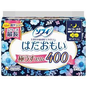 ２４個セット ソフィ はだおもい 極うすスリム 40cm 特に多い夜用 羽つき 9枚｜at-tsuhan