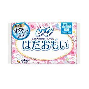 ２個セット ユニ・チャーム ソフィ はだおもい 多い昼〜ふつうの日用 羽なし 21cm 32コ入｜at-tsuhan