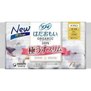 ６個セット ユニ・チャーム ソフィ はだおもい オーガニックスリム 175 羽なし 30枚｜at-tsuhan