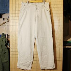 90s USA製 Levis リーバイス 古着 オフホワイト ペインターパンツ W36 ワークウェア ss106｜ataco-garage