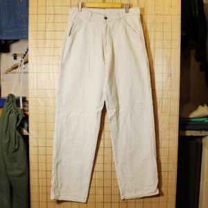 90s USA製 Levis リーバイス 古着 オフホワイト ペインターパンツ W32 ワークウェア ss108｜ataco-garage