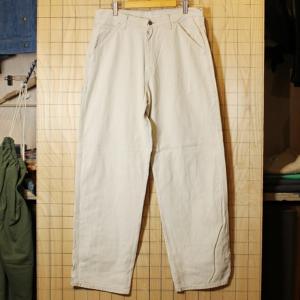 90s USA製 Levis リーバイス 古着 オフホワイト ペインターパンツ W34 ワークウェア ss109｜ataco-garage