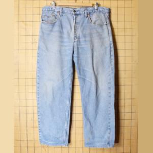 90s EURO Levis ユーロ リーバイス 614 ブルー ジーンズ デニム パンツ W38 ヨーロッパ古着｜ataco-garage