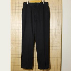 Dickies USA製古着 ブラック ワークパンツ W34L34 pan-151｜ataco-garage