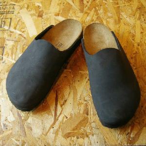 BIRKENSTOCK Birkis ブラックアムステルダムタイプビルケンサンダルsize25.0cm｜ataco-garage