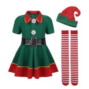 クリスマス コスプレ コスチューム 衣装 4点...の詳細画像4