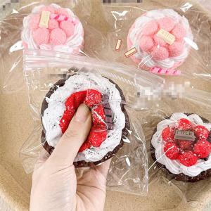 スクイーズ いちごケーキ ジャンボスクイーズ ...の詳細画像3