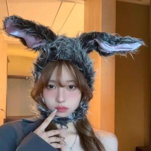 【送料無料】 うさぎ 被り物 かぶりもの コス...の詳細画像2