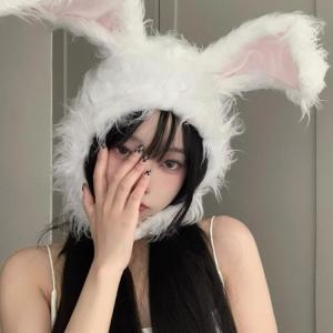 【送料無料】 うさぎ 被り物 かぶりもの コス...の詳細画像3