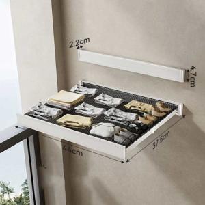 ランドリーラック 折りたたみ 省スペース 伸縮...の詳細画像2