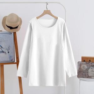 授乳服 長袖 カットソー Tシャツ マタニティ...の詳細画像1