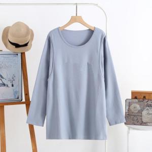 授乳服 長袖 カットソー Tシャツ マタニティ...の詳細画像3
