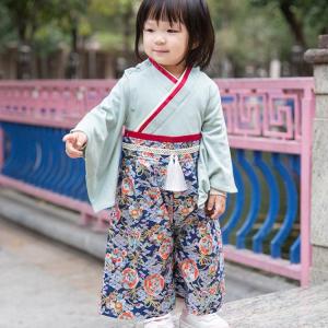 袴ロンパース 女の子 おしゃれ 赤ちゃん ベビ...の詳細画像2
