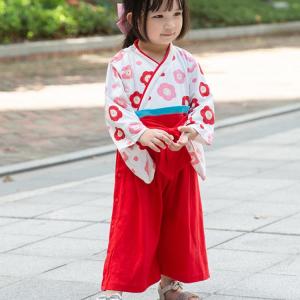 袴ロンパース 女の子 おしゃれ 赤ちゃん ベビ...の詳細画像4