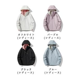 レディース フード付き ウインドブレーカー 軽...の詳細画像2