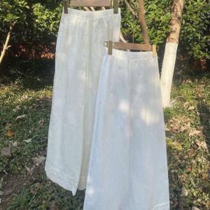 ぺチパンツ 九分丈 ぺチパンツ ペチコート 裾...の詳細画像4