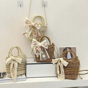 レースバッグ 浴衣バッグ かわいい インナーポ...の詳細画像1