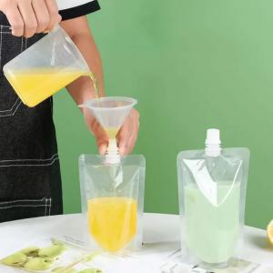 ドリンクパック キャップ付 パウチ容器 ドリン...の詳細画像1